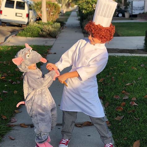 Rat Costume Chef Costume Duo Costumes Funny Costumes Disney