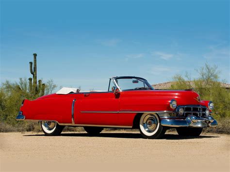 1952, Cadillac, Series, 62, Convertible, Classic, Old, Vintage, Retro ...