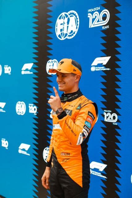 Lando Norris Califica En Primera Posici N Para El Sprint Checo Sale En