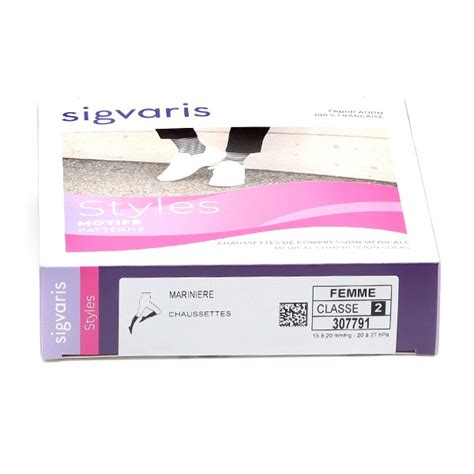 Sigvaris Styles Chaussettes De Contention Femme Classe 2 Varices