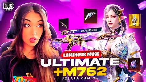 PUBG MOBILE NEW LUMINOUS MUSE ULTIMATE M762 SKIN OPENING