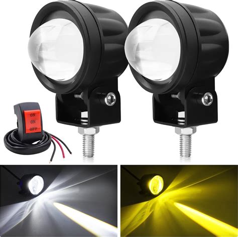 Amazon Ourbest Motorcycle Spotlight Universal W Bicycle Driving