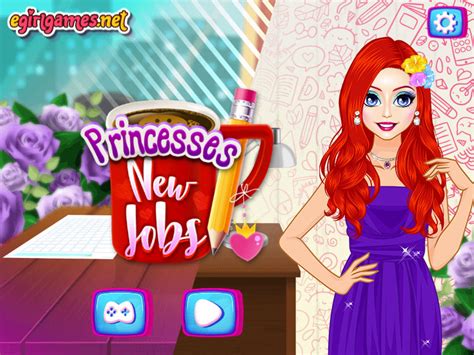 Princesses New Jobs Dress Up Game Fun Girls Games