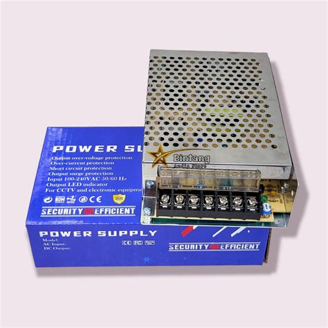 Jual Power Suply Adaptor Jaring Switching 12V 10A 120W Original