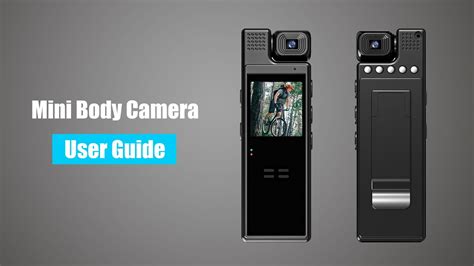 1080P Mini Body Camera User Guide YouTube