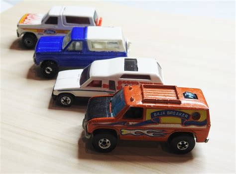 Vintage Hot Wheels Ford Collection S Bronco Baja Etsy