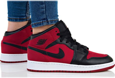 Buty Nike Damskie Air Jordan Mid Bg Ceny I Opinie Ceneo Pl