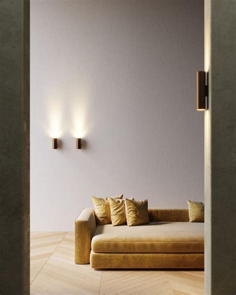 Modular Nude Wandlamp LED Wit Flinders