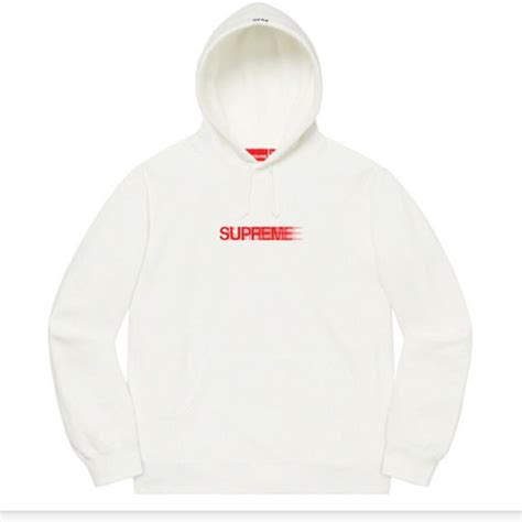 Supreme M Supreme Motion Logo Hooded Sweatshirtの通販 By Sss｜シュプリームならラクマ