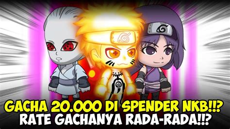 Gacha Gold Di Spender Naruto Kyubi Mode Dapat Apa Aja Ninja