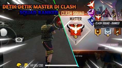 Detik Detik Master Di Clash Squad Ranked Youtube