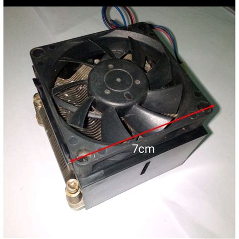 Jual HEATSINK PENDINGIN LAMPU HPL ELEKTRONIK TEMBAGA ALUMUNIUM PLUS FAN