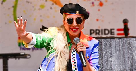 Lady Gaga Gives Speech At Stonewall Inn Pride Event