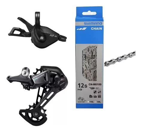 Kit Transmision Shimano Deore 1x12 Velocidades Mtb