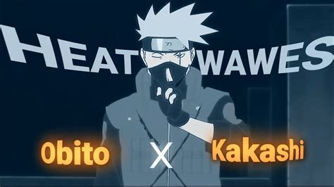 Heat Waves Obito X Kakashi Rotate Style Alight Motion Nekoti