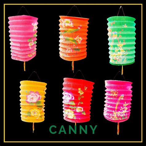 Malaysia Stock 12 PCS MID AUTUMN MOONCAKE FESTIVAL FOLDABLE LANTERN ...