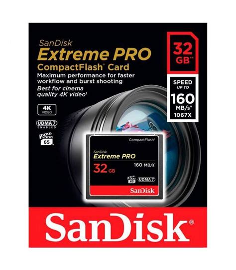 Sandisk Compact Flash Extreme Pro Gb Mb S