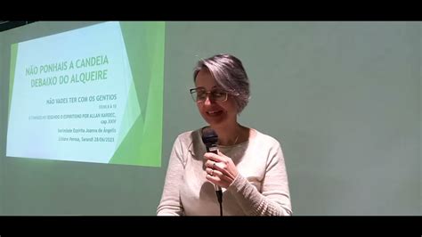 Não Vades Ter os Gentios palestra espírita por Lisiane Perosa