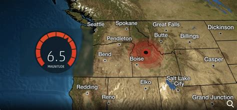 Huge 6 5 Earthquake Strikes Idaho