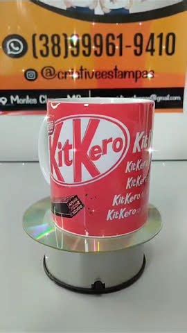 Caneca Kit Kero YouTube