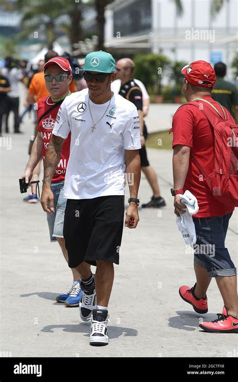 Lewis Hamilton Gbr Mercedes Amg F Malaysian Grand Prix Sunday Th