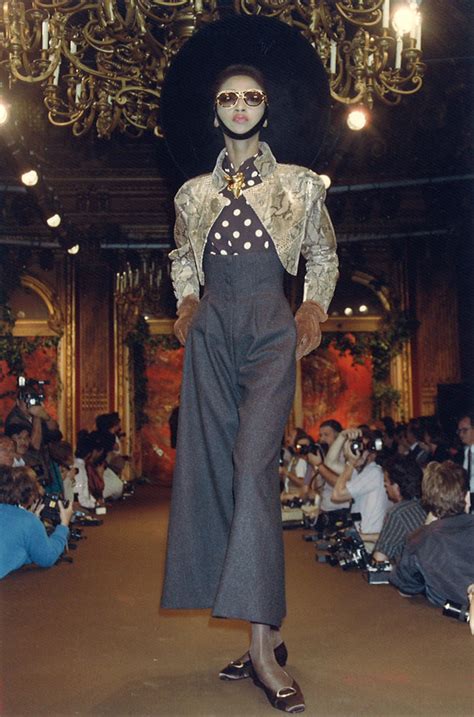 Christian Lacroix Haute Couture Fall Winter 1988 Christian Lacroix