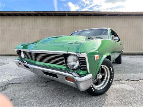 1968 Chevrolet Nova Coupe Green RWD Automatic Chevy 2 for sale