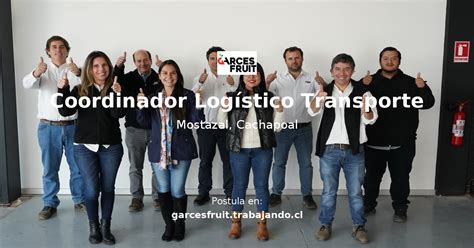 Coordinador Log Stico Transporte Oferta De Trabajo En Laboral Inacap Cl