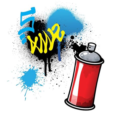 How To Draw Graffiti Spray Cans