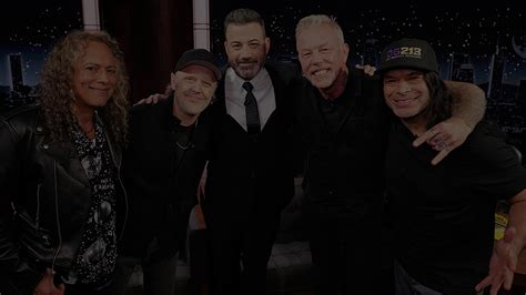 Metallica Video Playlist Jimmy Kimmel Live