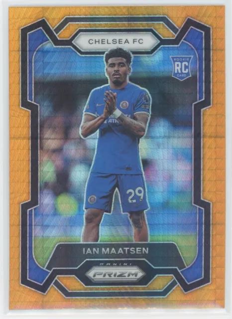 IAN MAATSEN 2023 24 Panini Prizm Epl Rookie Arancione Hyper 194 Rc EUR