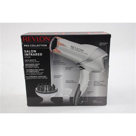 Revlon 1875w Infrared Hair Dryer For Faster Drying Property Room