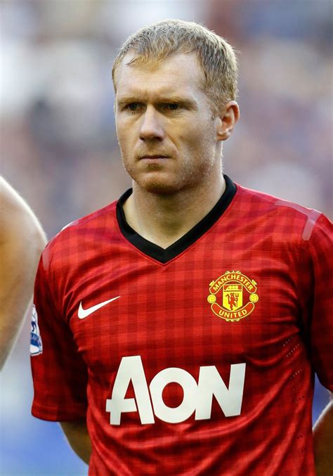 Paul Scholes In Manchester United Legends Manchester United