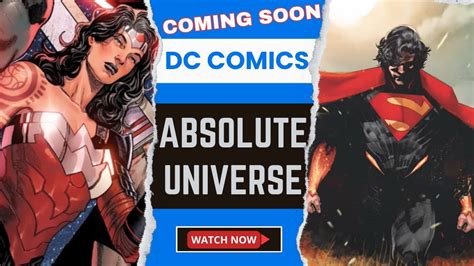 Dc Comics Reveals An Absolute Universe Is Coming Soon Youtube