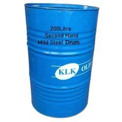 Second Hand Mild Steel Drum 200 Litre Second Hand Mild Steel Drum