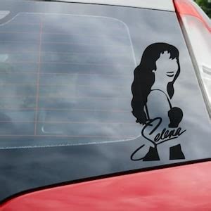 Selena Quintanilla Car Laptop Wall Window Glass Bumper Personal