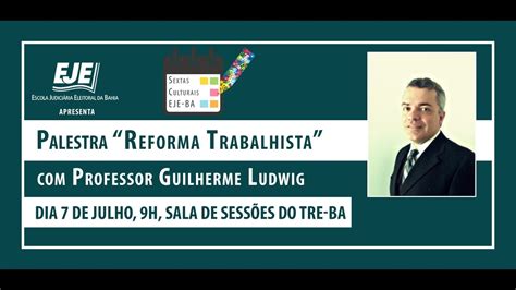 Palestra Reforma Trabalhista YouTube