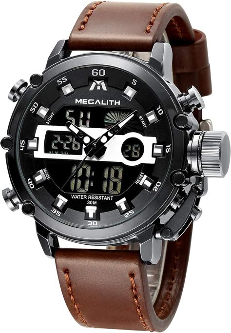 Megalith Orologio Uomo Militare Digitale Sportivo Orologio Da Polso