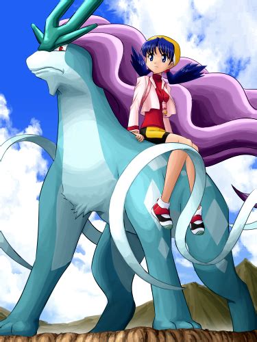 Crystal and Suicune - Pokémon Adventures Fan Art (36996568) - Fanpop