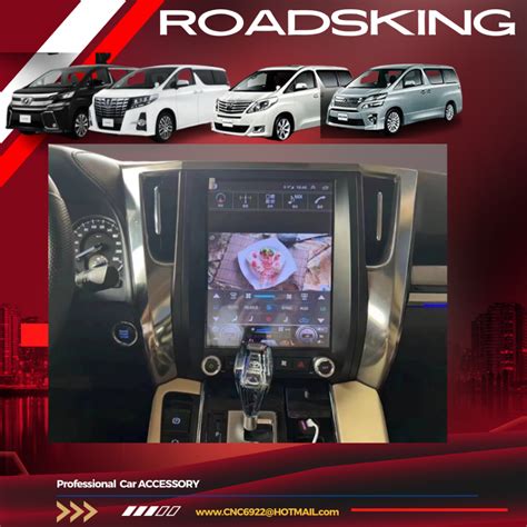 Inch Toyota Vellfire Alphard Anh Ips Screen Android Car