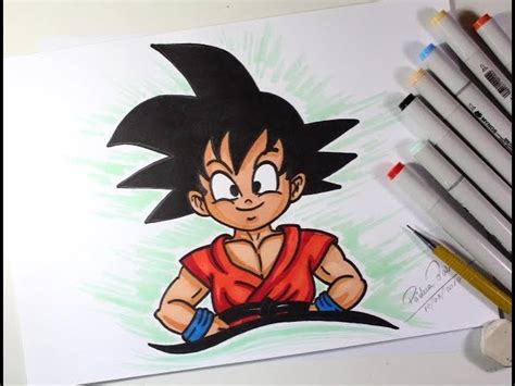 Foto Do Goku Fácil - Desenho Do Goku Facil Veja Como é Facil Desenhar O Goku Aprenda A