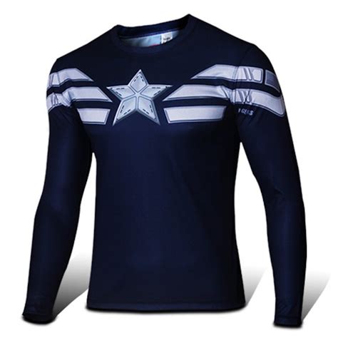 High Quality New 2014 Marvel Captain America 2 Costume Super Hero