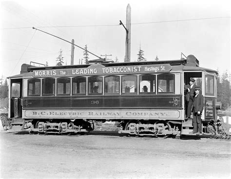 1900 1909 Streetcar Vancouver Bc Canada Vintage Photograph Etsy