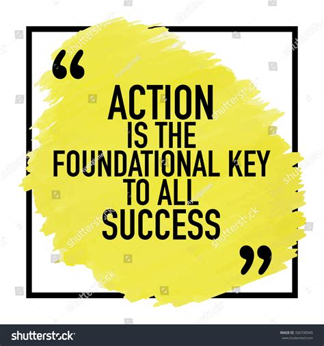 Motivational Inspirational Quote Poster Design Action Stock Vector