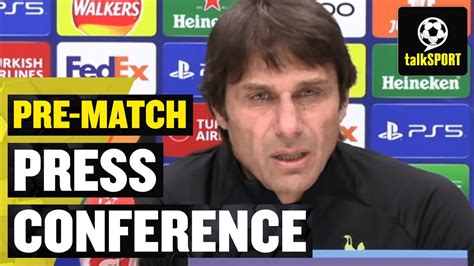 Pre Match Press Conference Antonio Conte Tottenham Vs Ac Milan