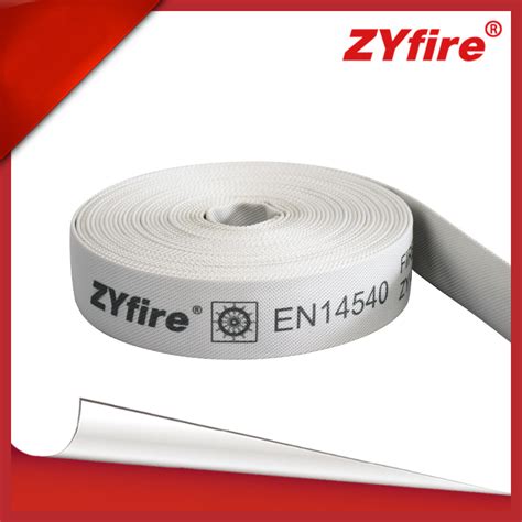 Zyfire Med Approved Single Jacket EPDM Lining Fire Hose Industrial