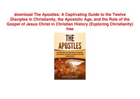 Ppt Download The Apostles A Captivating Guide To The Twelve Disciples In Christiani