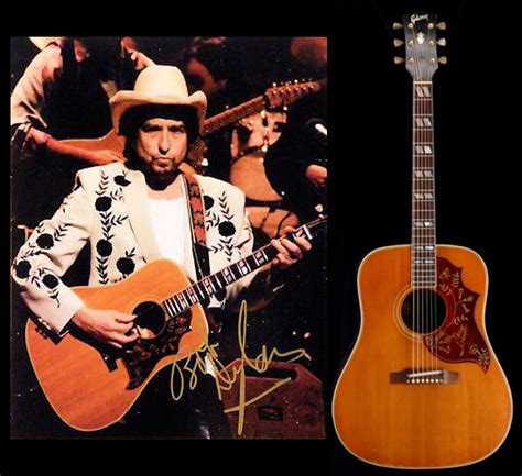 BOB DYLAN'S GEAR: GIBSON HUMMINGBIRD