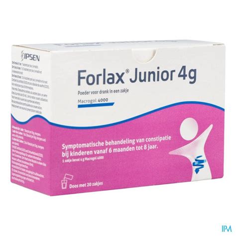 Forlax Junior G Sachets Zakjes Apotheek Thiels