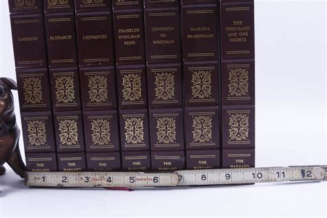 The Harvard Classics Book Set Emerson Plutarch Cervantes Etsy